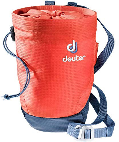 Deuter Gravity Chalk Bag II L, Papaya-Navy, 21 x 13 x 11 cm