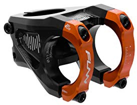 Funn Equalizer Stem, CNC Machined, 10mm Drop or Rise, 31.8mm Clamp | 6061 alloy, reversible flip-flop orientation, broad bar contact face, enduro, trail, cross-country, downhill and BMX use