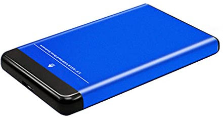 Hard disk esterno Hdd 2tb 1tb 500gb, USB 3.0 da 2,5 portatile, adatto per desktop, laptop, tablet, Smart TV e altri dispositivi (500 GB, blu)