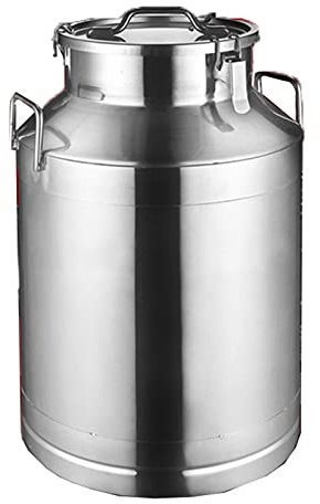 WSHA Bouteille de Seau de vin de Seau de Lait de Transport de bidons de Lait avec Couvercle scellé - bidon de thé de Baril d'huile de cruche,20L(32x40cm)