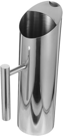 Ciieeo Bollitore in Acciaio Inossidabile Da 1 5 L Isolato Per Succhi Brocca Dacqua Bottiglia Per Liquori Per Intrattenimento Argento