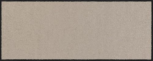 Salonloewe Felpudo 040 x 100 cm arena 40/100 felpudo interior exterior atrapa la suciedad, alfombra de limpieza