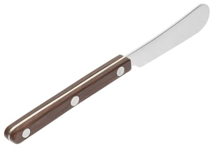 LALADEFIEE Coltello per Spalmare in Acciaio Inossidabile 304, Strumento da Cucina per Formaggio Raschietto e Spargiformaggio Ergonomico, Compatto e Leggero