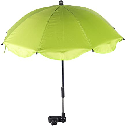 RORPOIR Sommerstimmung mit Kinderwagen Sonnenschirm und UV Schutz Abnehmbar Hands Free Geeignet für Heiße Sommertage mit Stabilem Stoff und Metallrahmen