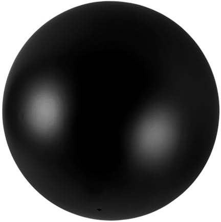 MAGICLULU Edelstahlkugel Reflektierend Schwarz für Garten und Terrasse Deko | Spiegelglanz, Einfache Form, Dekorativ für Wohnräume und Schlafzimmer, Langlebig, Unzerbrechlich