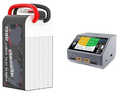ZDANYA pour iflight Fullsend 6S 1480mAh 150C batterie-XT60 pour Nazgul5 V3 6S Nazgul Evoque F5 V2 6S BOB7 O3(with D6 Pro(US))
