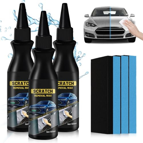 Pasta Rimuovi Graffi, Polish Auto Rimuovi Graffi, Rimuovi Graffi Auto, Cera Auto Professionale, Speciali Microparticelle per Attenuare Anche i Graffi Profondi, Delicato Sulla Carrozzeria (3)