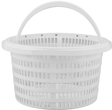 Swimming Pool Skimmer Basket, Pool Strainer with Handle, Tight Fit Design, Water Filter Mesh, Debris Collection Tool for Hotel, Home, and Amusement Park Pools, 7.48x4.33 inches