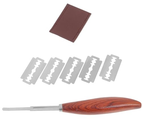FUNNETOYU Utensile Per Incidere Pane Con Taglio in Manico in Legno Pasta e Pizza Facile Da Pulire e Impugnare Per Cucina