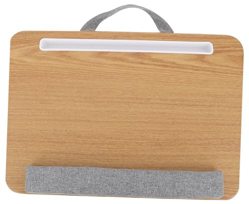 HIAKDOFT Bureau Pliable Ordinateur Portable Stable avec Support Antidérapant Table Lit Ordinateur Portable Ergonomique pour Étudiants et Travail Au Lit Pliable Couleur Kaki