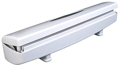 Plastic Wrap Cutter, Food Freshness Dispenser Preservative Film Unwinding Cutting Foil Cling Wrap Kitchen Accessories Easy to Use Just Pull Press Cut and Wrap