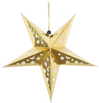 Ciieeo 2stücke Stern Anhänger Weihnachtsstern-Dekorationen Für Zuhause Party Dekoration Weihnachtshänger Für Wohn Oder Schlafzimmer Indoor Weihnachtsdekorationen