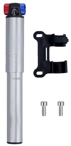 Luftpumpe für Fahrräder – 160 PSI tragbare kleine Reifen-Luftpumpe – robuste Fahrrad-Rahmenpumpe, multifunktionale Luftballpumpe, Inflator für Rennräder, Elektrofahrräder