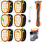 Ptyism 8 filtros para aspiradora Philips (6 filtros limpiadores de vacío, 1 cepillo Philips Speedpro Max y 1 cepillo de limpieza) Filtros para aspiradora Phillips FC6812、FC68148、FC6822、FC6823、FC6908