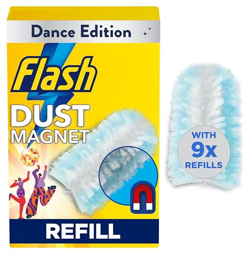 Flash Dust Magnet Duster Sunkissed Refills, 9 Units