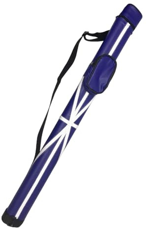 ZnttUu Compacts - Custodia protettiva per stecca da biliardo professionale, per gli appassionati di biliardo, protezione per tubi da biliardo