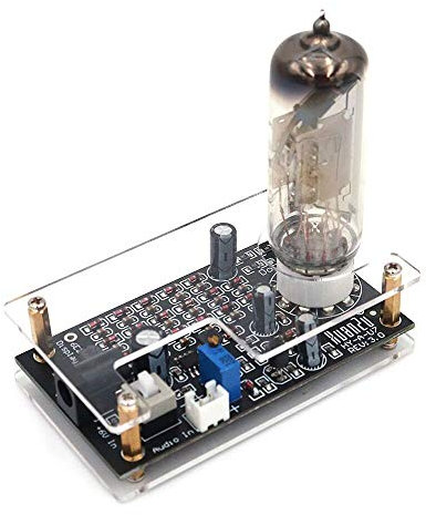 DollaTek Magic Eye 6E2 EM87 Röhrenvorverstärker Audiopegelanzeige VU-Meter, Musikspektrum