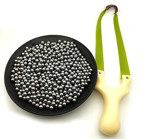 Z QINGZHENG 1000pcs 5/16inch Steel Bearing Ball Slingshot Ammo Give Away Outdoor Hunting Slingshot (1pcs)