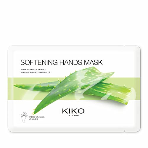 KIKO Milano Softening Hands Mask | Fabric Hand And Nail Masks With Aloe Extract