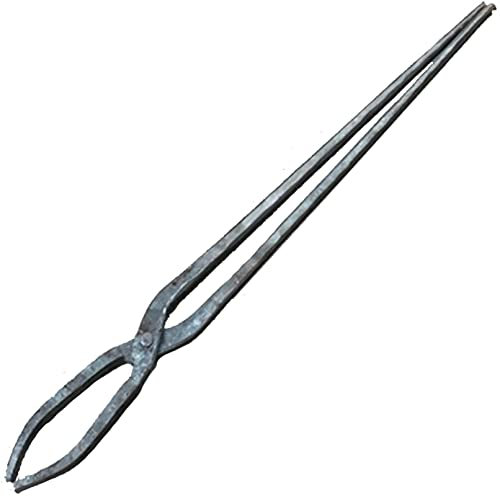 Tenazas de herrero,Tenaza de forja Ponga de herrero Honghmith's Tong Round Blacksmith Tonks Anvil Vise Forge 4pcs 75/80/1.1 Tong de herrero de 5 cm for ingeniero herrero Forge, A1.15m