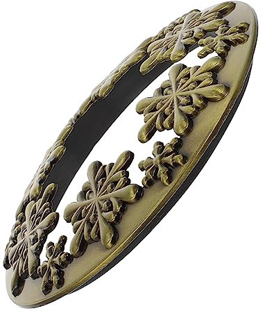 SEWOART 1pc Zinc Alloy Candle Cover for Candle Jars Christmas Snowflake Design Heat-Resistant Lid for Enhanced Scent Distribution Fits Jars