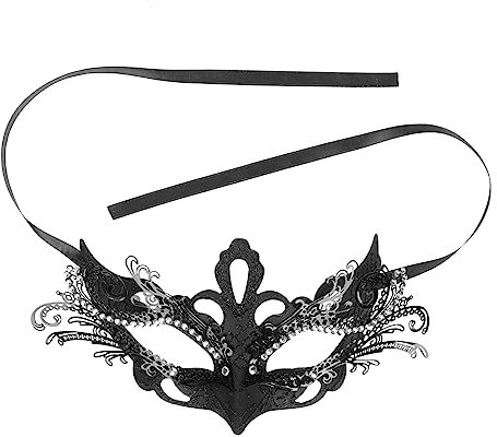 SOIMISS Metallische Eisenmaske Für Maskenbälle Und Halloween Kreative Cosplay- Für Und Partys Für Festivals Und Tanzaufführungen