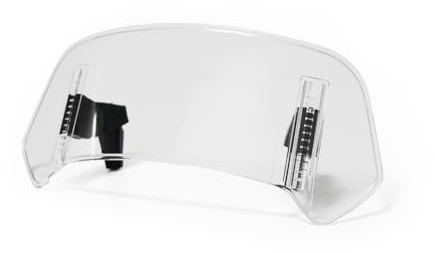 ASICPLB Motorcycle Windshield für Harley Davidson Pan America 2020-2024, Motorrad Windschutzscheiben Windabweiser Schutz Einstellbare Höhe Clip-on Windschutzscheiben Verlängerung Spoiler