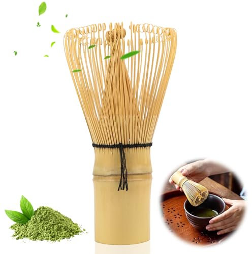 Batidor de té verde matcha