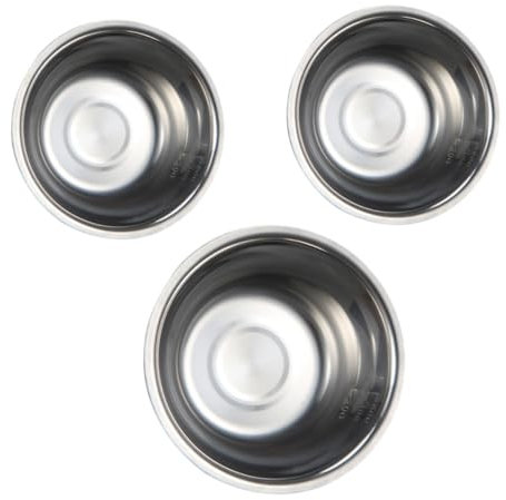 Cabilock Elegante Set di Ciotole da Cucina 3 Pezzi Set di Ciotole per Zuppa Ciotola da Forno Bilancia Contenitore per Alimenti Facile da Pulire