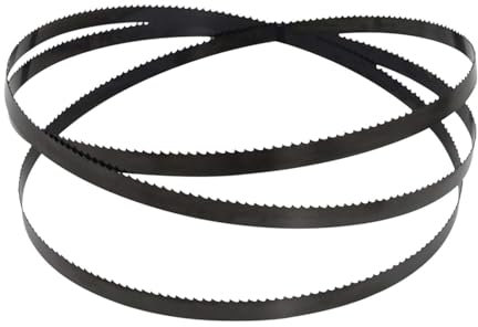 Bandsägeblätter, Metallbandsäge, 91-1/2 Zoll Holzsägeblatt 2320 x 13 x 0,5 mm TPI 6 SK5 Kohlenstofffederstahl for Schneiden von Holz, PVC und dünnem Aluminium