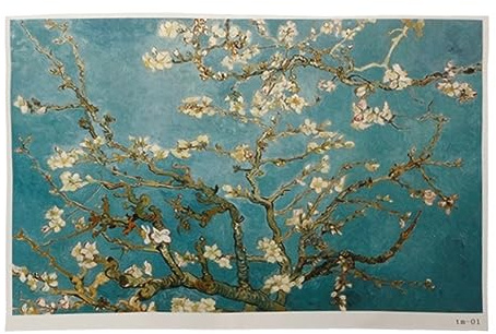 Ruiogoe Laptop Sticker Almond Blossoming Notebook For 12-15inch Decorative Decal Laptop Decal