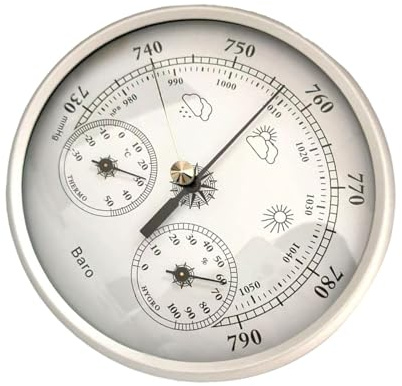 Professional Barometers Thermometers Hygrometer Outdoor Meter Atmospheric Pressure Temperature Humidity Detection Meter Weather Monitor for Fishing Trip