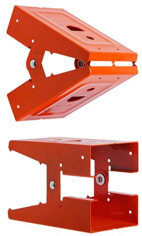 OOLA.DETAL Strong Workbenches Clamp Tool Without Assembly Not Slip Teeth Adjustable Sawhorse Brackets Easy to Use for