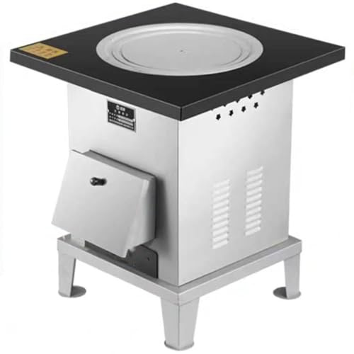 Portable Camping Wood Burning Stove - Cast Iron Firewood Furnace for Outdoor Cooking and Winter Camping