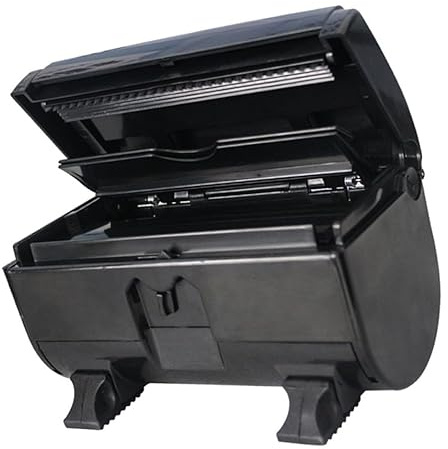 Black Tin Foil Cutter Abs Automatic Cutting Tool for Barbers | Safe to Use with Non-slip Design, Convenient Handling, Hairdressing Supplies for Salon Use