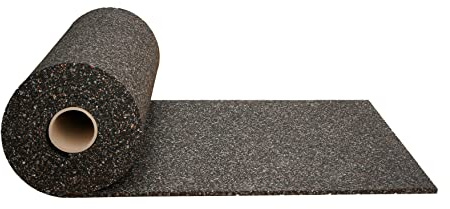Gummimatte Anti-Vibrationsmatte aus Gummi 150x125x15cm SZAGATO | Made in Germany Dicke 15 mm Antirutschmatte Bautenschutzmatte Gummigranulatmatte Kofferraummatte Anti-Rutschmatte