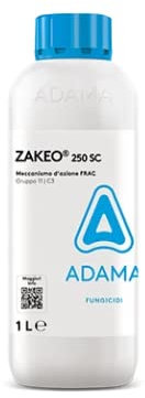 tiefix Zakeo 250 SC 1LT è il fungicida a base di Azoxystrobin per la difesa delle colture orticole dalle maggiori patologie fungine.
