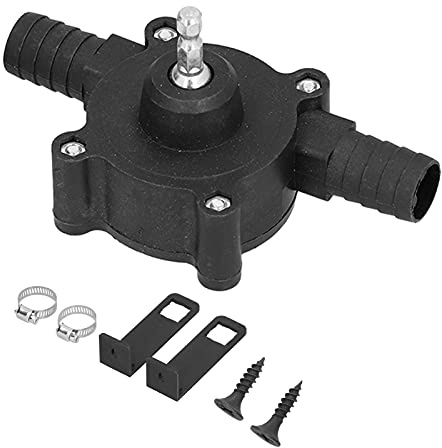 Tbest Power Water Pumps,Hand Electric Drill Pump Convenient Home Small Water Transfer Pump for Irrigation Gardening