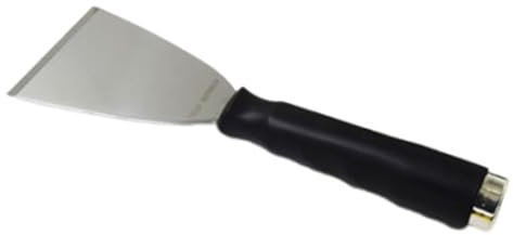 Yiustldd Raspadores De Papel Tapiz, Raspador De Pintor Con Espátula De Acero Inoxidable Con Mango De Goma Para Reparación De Paneles De Yeso Y Eliminación De Papel Tapiz,A