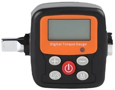 Junterone Digital Torque Gauge Torque Wrench Tester with LED Display Digital Torque Wrench Adapter for Car Bicycle Repair C