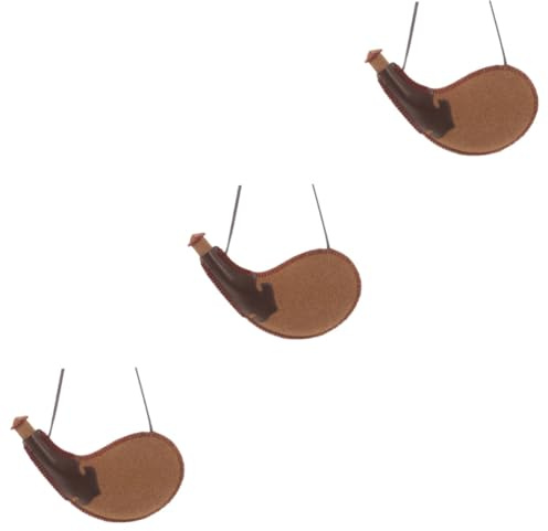 Holibanna 3 Piezas bolsa de agua antigua botella de agua cuadrada bolsa portabotellas de agua bolsa de vino de cuero Bolsa de vino con correa accesorio de bolsa de bota de baile bota de vino