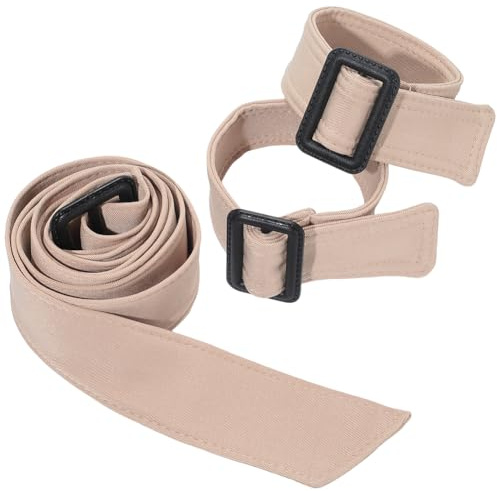GORGECRAFT 3 Pezzo 2 Stili Trench Cintura di Ricambio con Cinture A Manica Burlywood Poliestere Morbido Fibbia Regolabile Cravatta in Vita per Cappotto Antivento Soprabito Giacca A Vento Camicia