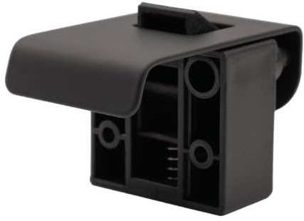 ToMTuR Edelstahl Pull-Lock Möbelverschluss /-Griff Catch Lock 42mm Griffbreite - Matt Schwarz (Nylonverstärkt)
