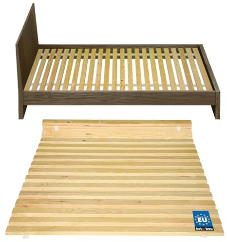 KOTARBAU® Lattenrost 120 x 200 cm - Holzlatten für Bett – Stabiler Rahmen - Optimale Luftzirkulation - Robuste Konstruktion - Ideal für Matratze