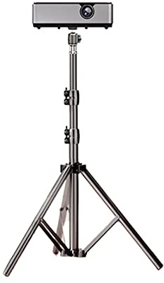 Universal Projector Stand with Tray - Adjustable Floor Tripod for Home Use Bedside Bracket Vertical Mount Storage Rack Compatible with All Projectors (Color: 56)