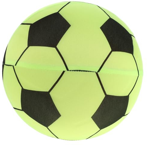 BESPORTBLE Leiser Fußball: Weicher Indoor-Fußball Größe 5 für Kinder – Leiser Übungs-Schwammball für die Beinarbeit von Mädchen und Jungen im Haus