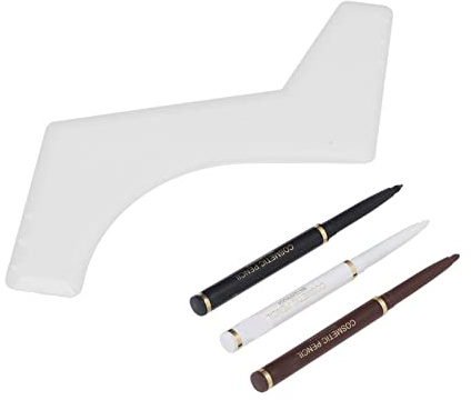 BONKZEBU Bartfüllstift, Langlebiger, Wasserfester Bartstift für Volle Lücken und Schönes Aussehen für das Männer-Styling, Formvorlage für Einen Schnitt