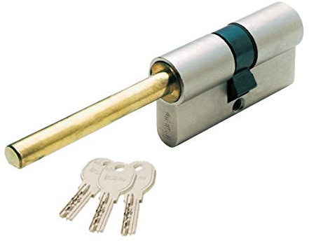 Art. 8869D0359 CILINDRO DI SICUREZZA R6 PREDISPOSTO POMOLO 65 MM Con gambo rasabile L - 65 - A - 35 - B - 30