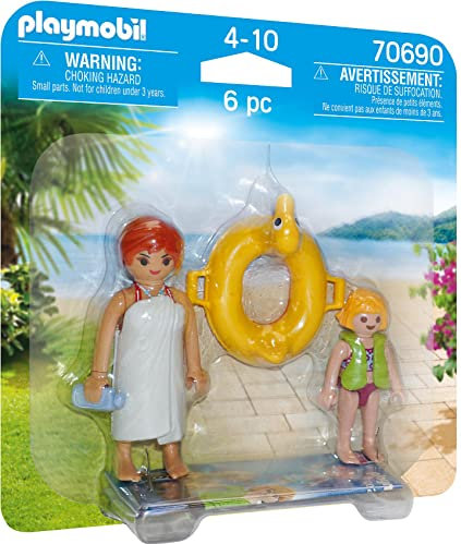 Playmobil 70690 Swimming Guests Duo Pack, Multicoloured, One Size
