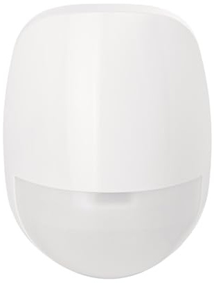 ABUS AZBW10000 Draht-Bewegungsmelder (PIR, Innen) – optional tierimmun, Unterkriechschutz, 90°/bis 18×18 m, für drahtgebundene Alarmanlagen inkl. Haustiermaske